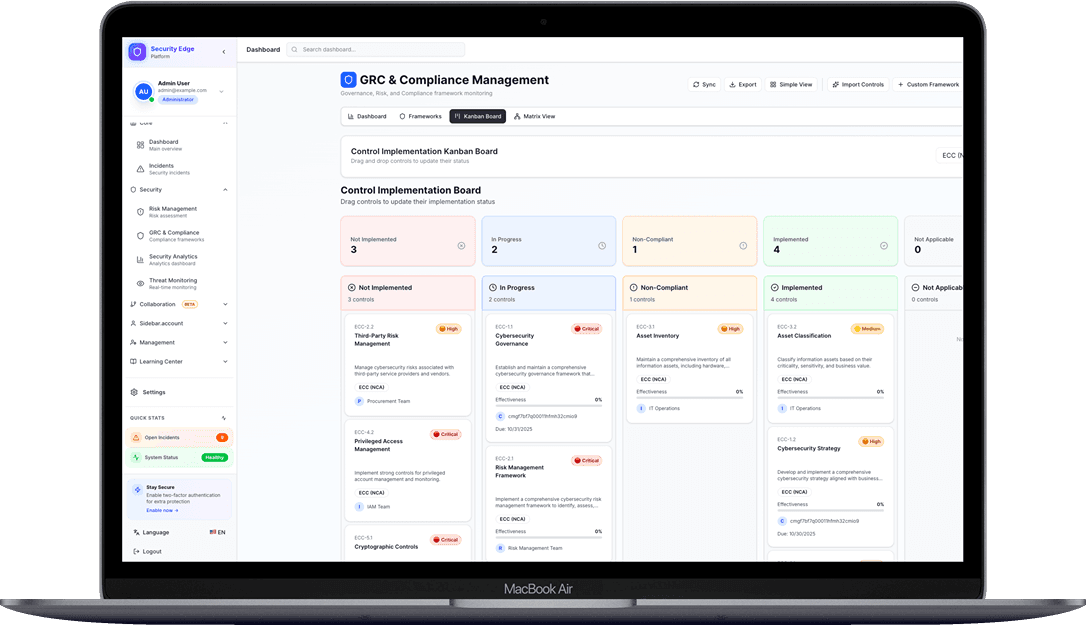 Compliance Dashboard